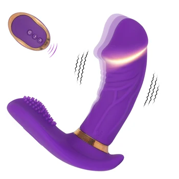 Portabil G Spot Fluture Vibratoare jucarii Sexuale pentru Femei de la Distanță fără Fir Chilotei Vibrator USB Vibratoare Masturbari Masaj Sex-Shop