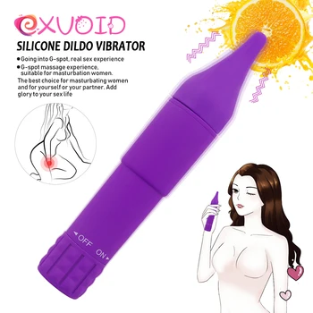 EXVOID Baghetă Magică Vibrator G-spot Masaj 3 AV Rod Cap Capace Penis artificial Vibratoare Jucarii Sexuale pentru Femei pentru Sex-Shop Produse pentru Adulți