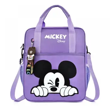 Disney Trei Utilizarea Ghiozdane Sac Ambii Umeri Mickey Mouse Multi-Funcție de Trei Utilizați Genți de mână, Make-Up Cadouri pentru Copii