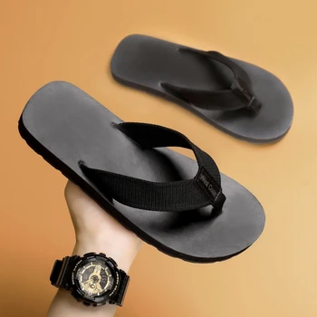 Vara șlapi Bărbați Non-Alunecare de Moda Papuci Exterior Confortabil 2021 Nou Ușor de Plajă, Sandale Pantofi Casual Fierbinte de Vânzare