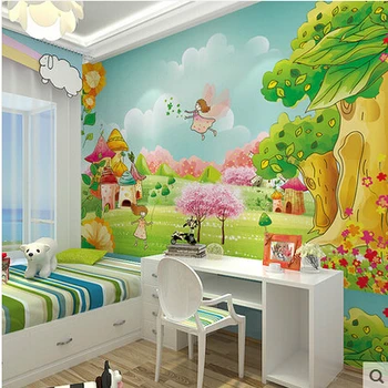 3D moderne Murală Auto-Adeziv Tapet Foto picturi Murale pentru Camera de zi Copii Dormitor Copii Fundal Perete Decor Acasă