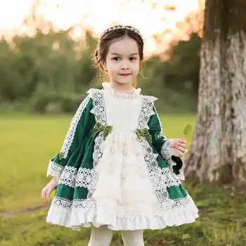 Copii primăvara și vara noi Lolita rochie fete spaniolă rochie de printesa copilul de externe fusta