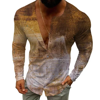 2022 nou cu mâneci lungi pulover simplu all-meci tendință de top pentru bărbați single-breasted cardigan casual