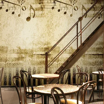 Personalizate de pian, muzica de camera 3D tapet retro lounge cafe restaurant de fundal auto-adeziv 3D tapet mural
