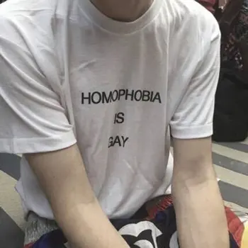 Sugarbaby Homofobia Este Gay Moda T-Shirt Topuri Casual cu Maneci Scurte Tumblr tricou Sarcastic Rasist tricou Picătură navă