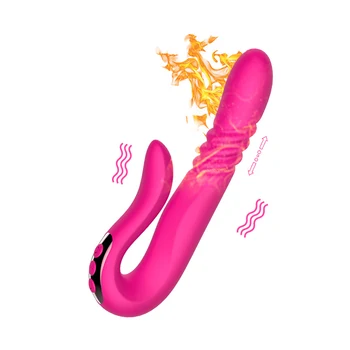 Inteligent de Încălzire G spot Vibrator Rotativ 360 Flexibile de Stimulare Clitoris Penis artificial Vibratoare sex Feminin Masturbari Jucarii Sexuale pentru Femei