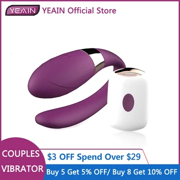 YEAIN Wireless Vibrator Jucării pentru Adulți Pentru Cupluri USB Reîncărcabilă Vibrator punctul G U Silicon Stimulator Vibratoare jucarii Sexuale Pentru Femei