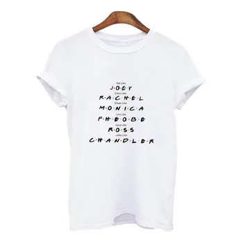 Moda de vara pentru Femei T-shirt cu Maneci Scurte Gât Rotund Alb Simple Scrisori de Imprimare Harajuku Doamnelor Tricou