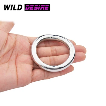 Noi din oțel inoxidabil rotunde inel penis cock sex inele jucării mingea scrot targă sex produs pentru barbati adulti 18+ sex accesorii