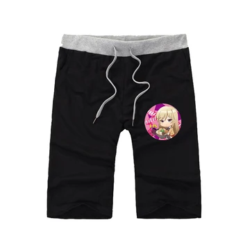 anime Hakata Tonkotsu Tăițeii Bărbați de pantaloni scurți pantaloni Scurți Casual Respirabil în aer liber adolescenți Scurt, pantaloni de Trening de cosplay de Vară pantaloni scurți din Bumbac